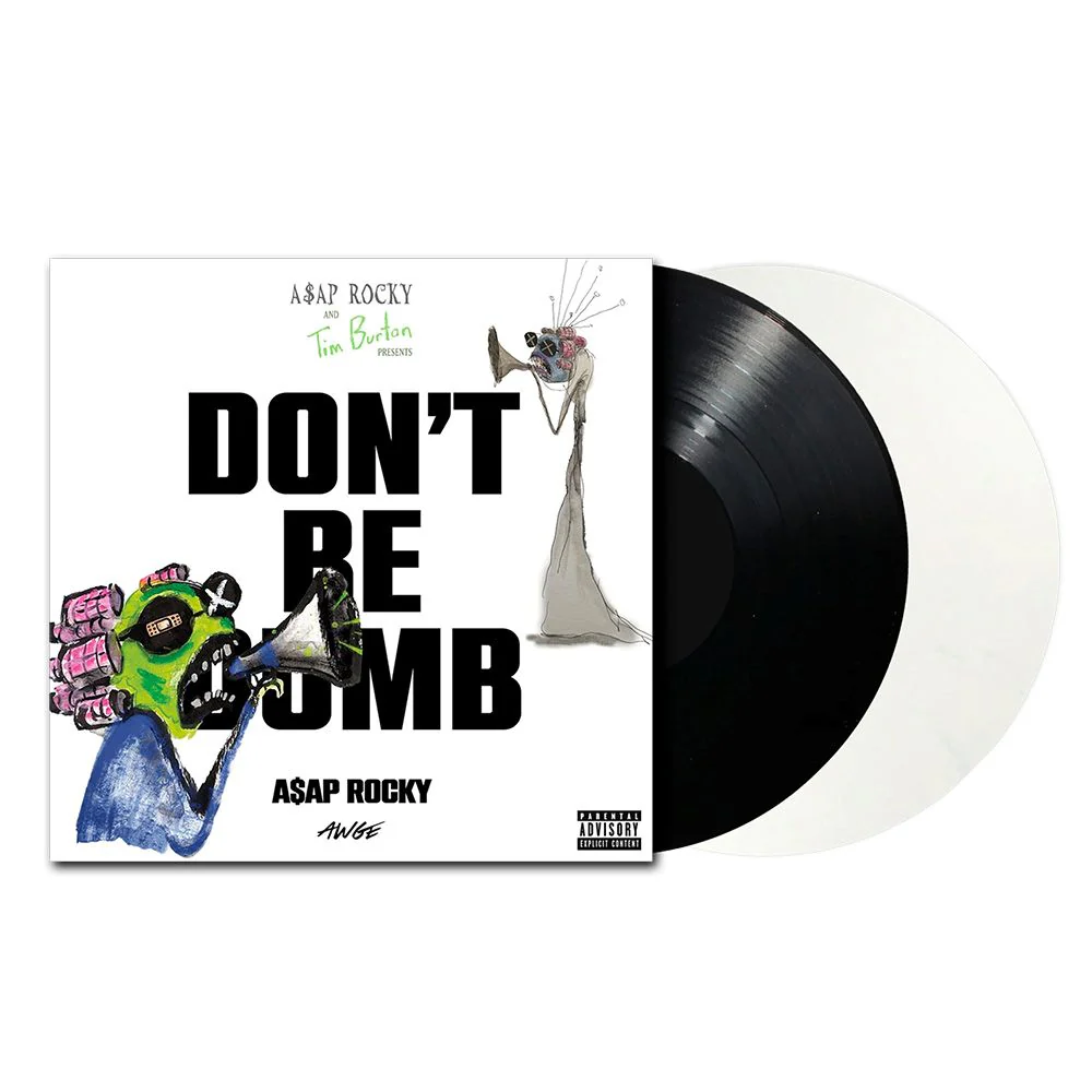 A$AP ROCKY Dont Be Dumb (X) Vinyl LP Black/White Colour 2026
