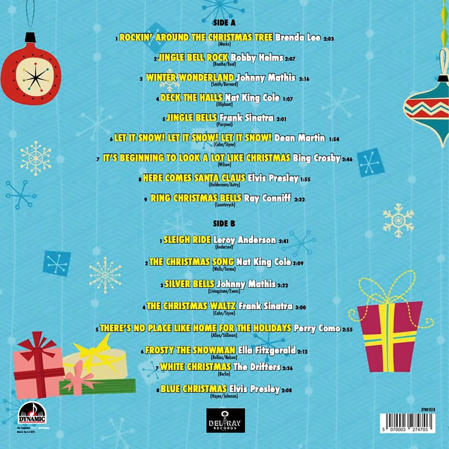 A Wonderful Christmas Various Artists Vinyl LP 2024 - Image 2