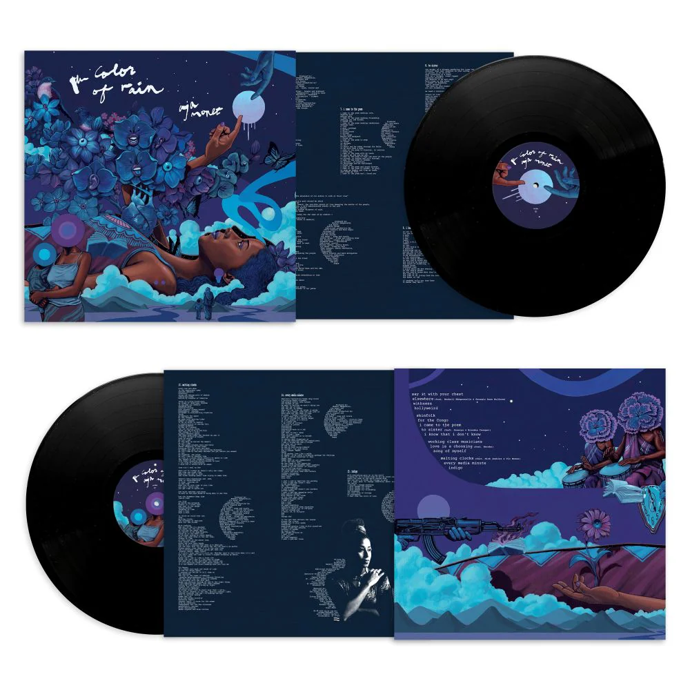 aja monet the color of rain Vinyl LP Due Out 22/05/26 - Image 2