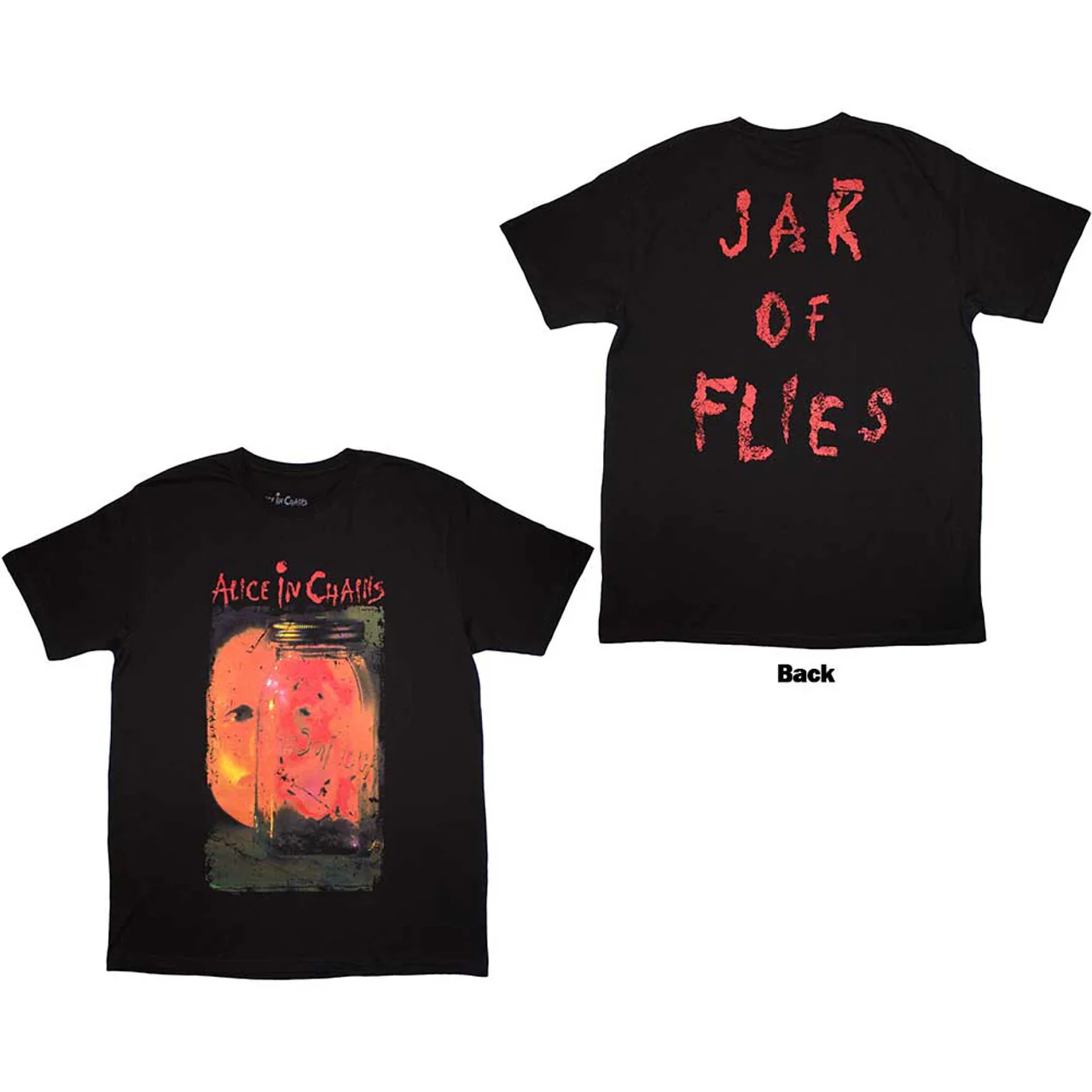 Alice In Chains Jar of Flies Black XX-Large T-Shirt - Image 3