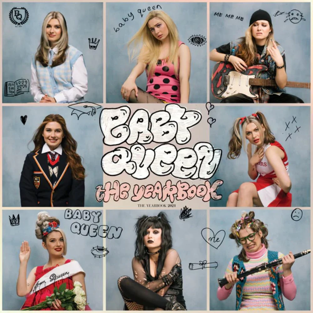 Baby Queen The Yearbook Vinyl LP Baby Blue Colour