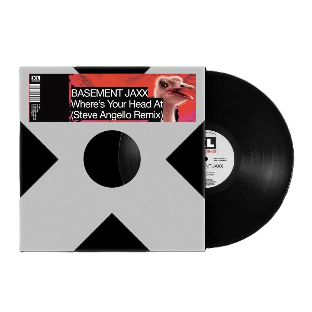 Basement Jaxx Where’s Your Head At (Steve Angello Remix) 12" Vinyl Single Indies Due Out 22/05/26