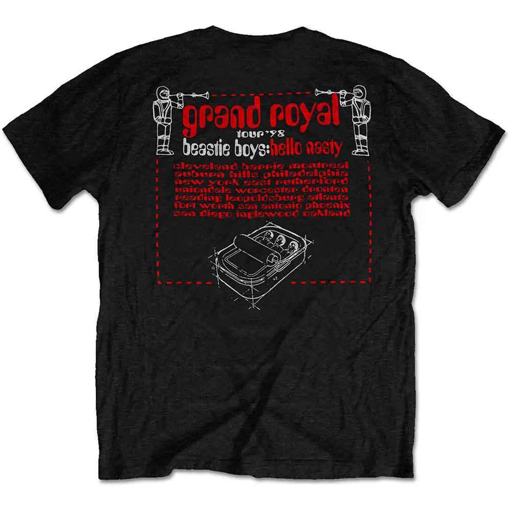 Beastie Boys Hello Nasty II Black X-Large T-Shirt - Image 2