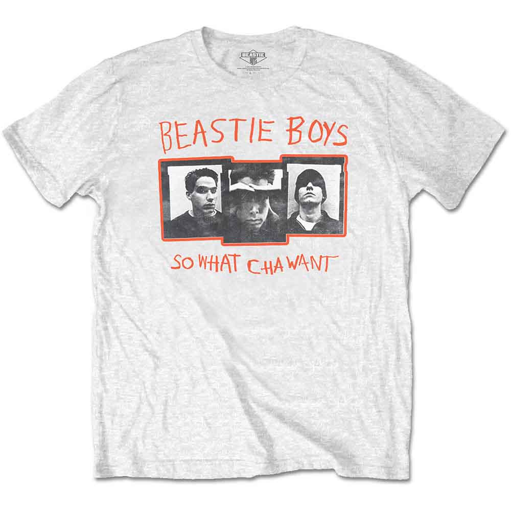 Beastie Boys So What Cha Want White Medium T-Shirt