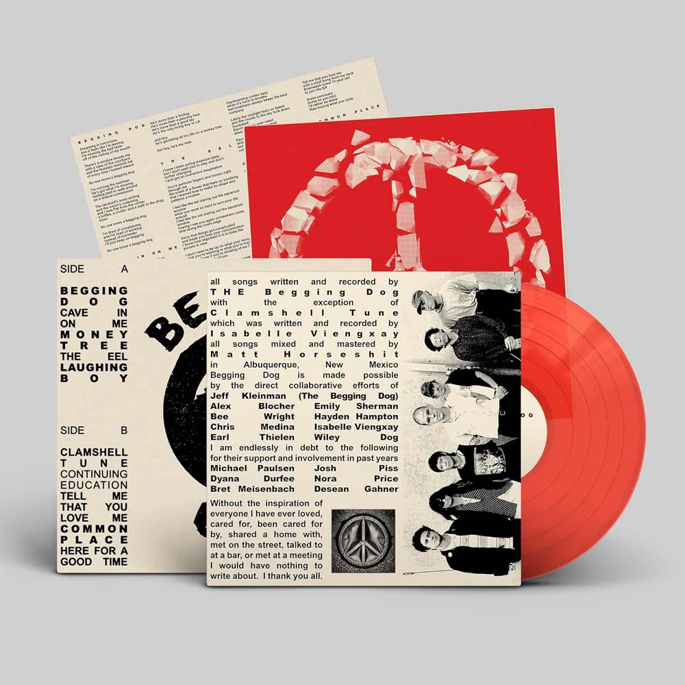 Begging Dog Demo 1 Vinyl LP Red Colour 2025