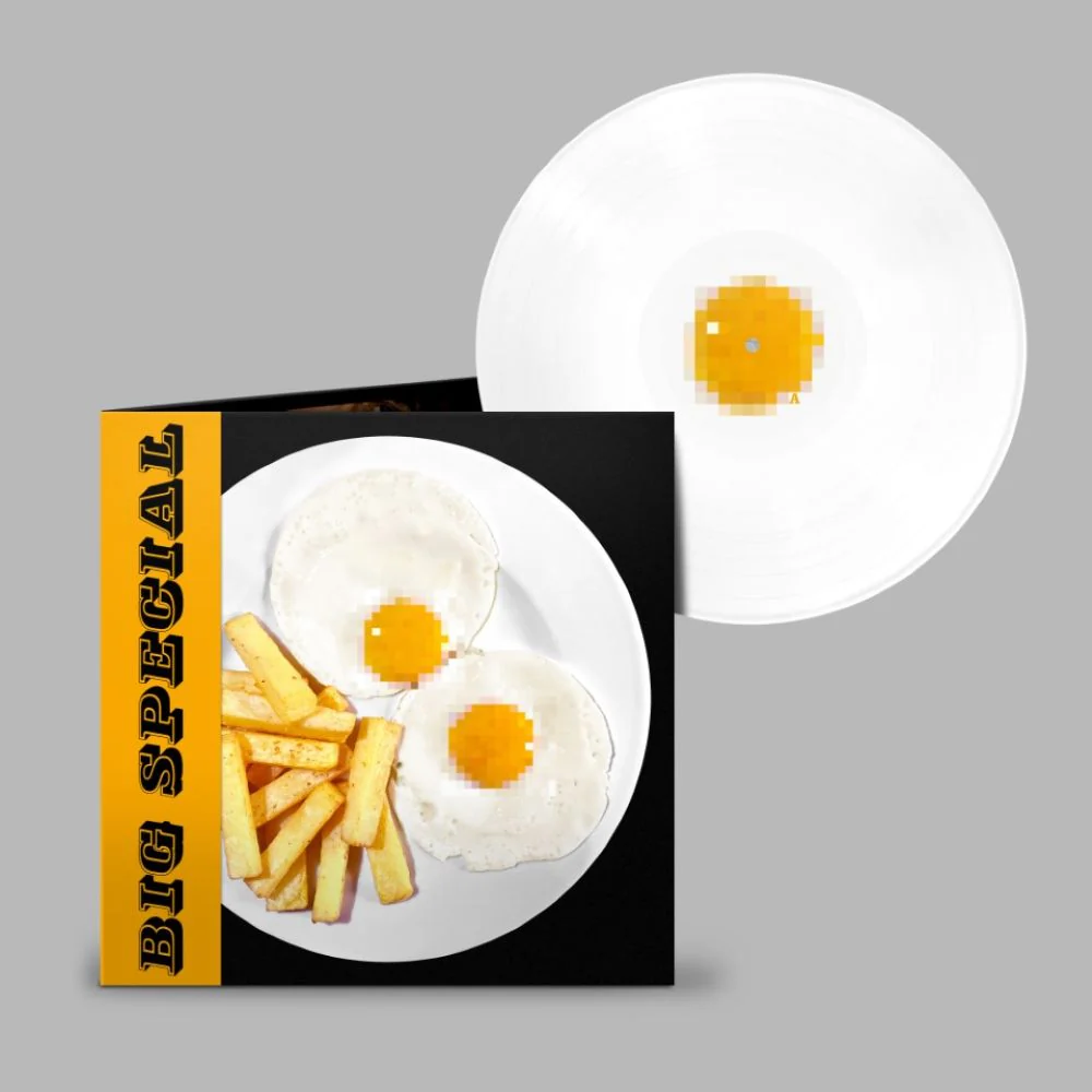 BIG SPECIAL NATIONAL AVERAGE. Vinyl LP Indies Solid White Colour 2025