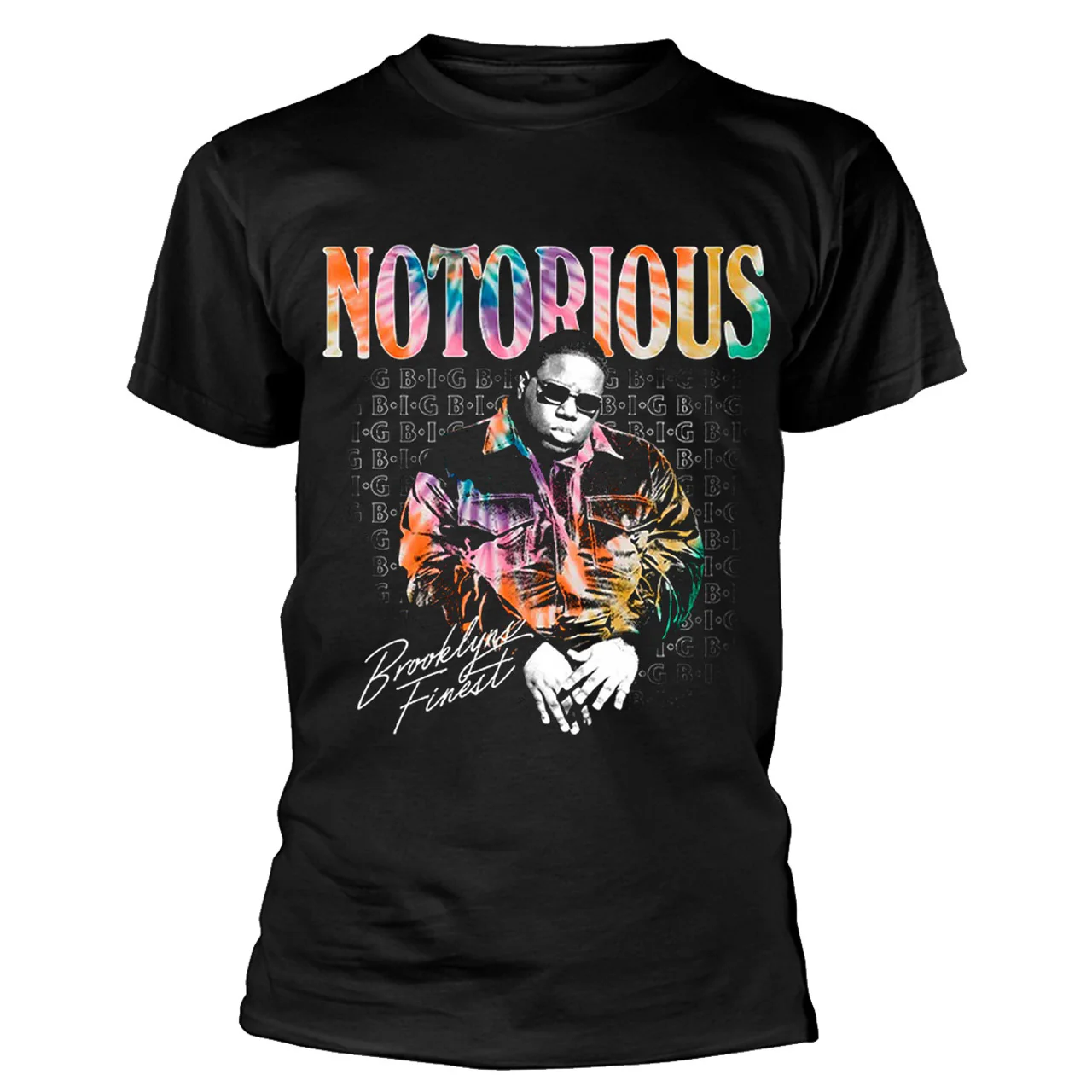 Biggie Smalls Brooklyn's Finest Black X-Large T-Shirt