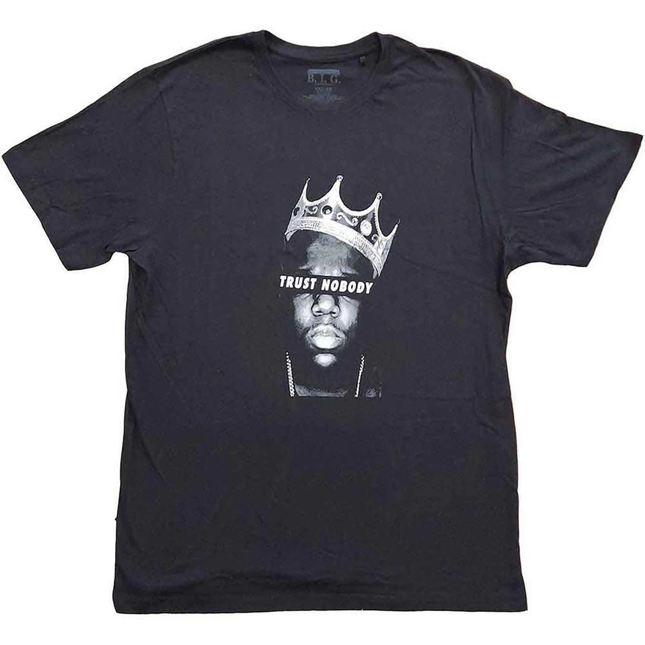 Biggie Smalls Trust Nobody Black Small T-Shirt