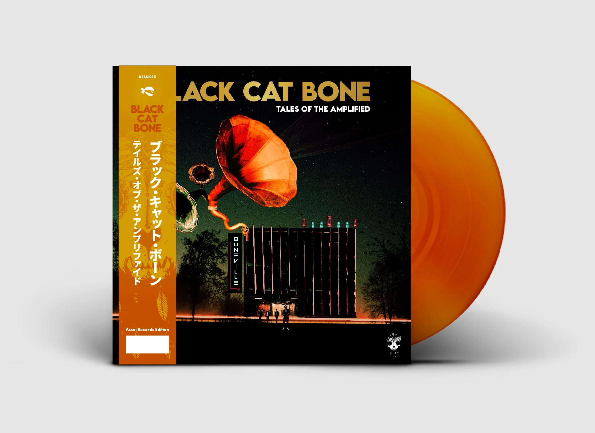 Black Cat Bone Tales Of The Amplified Vinyl LP Signed Assai Obi Edition Orange Colour 2024 - Image 3