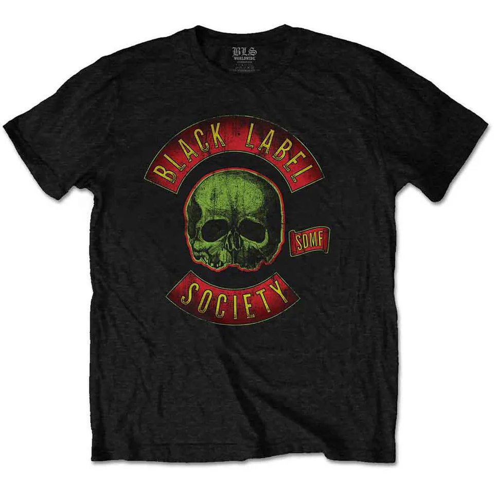 Black Label Society Skull Logo Colour Black XX-Large T-Shirt