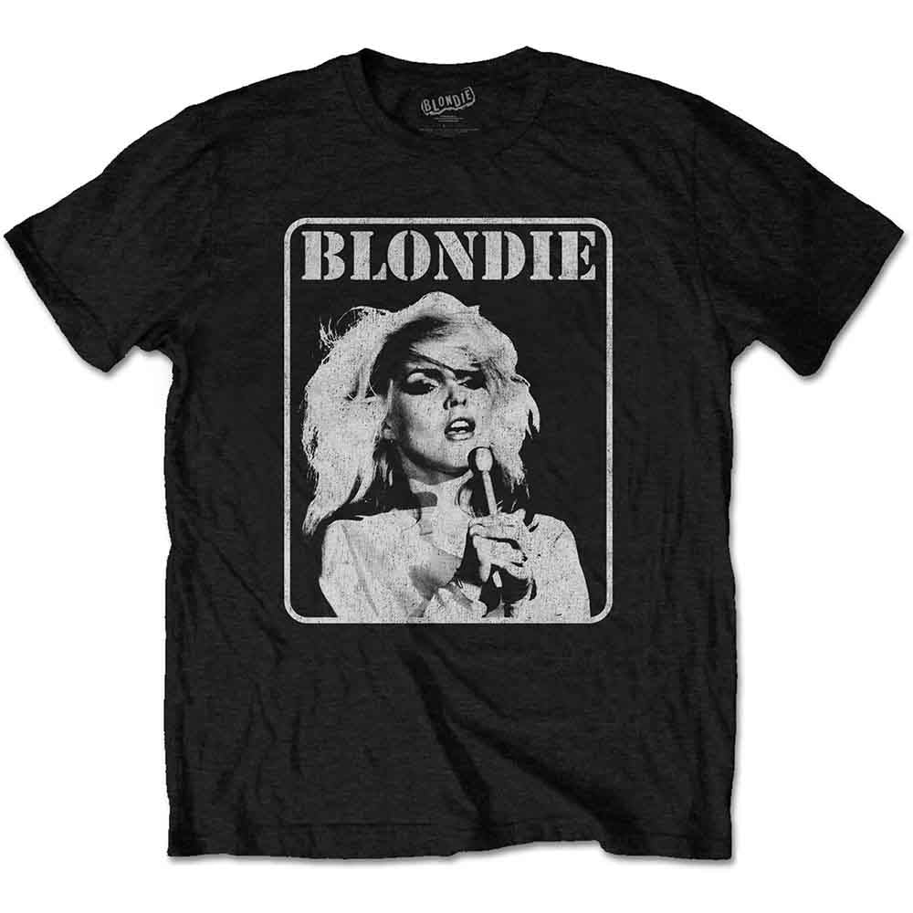 Blondie Presente Poster Black Large T-Shirt