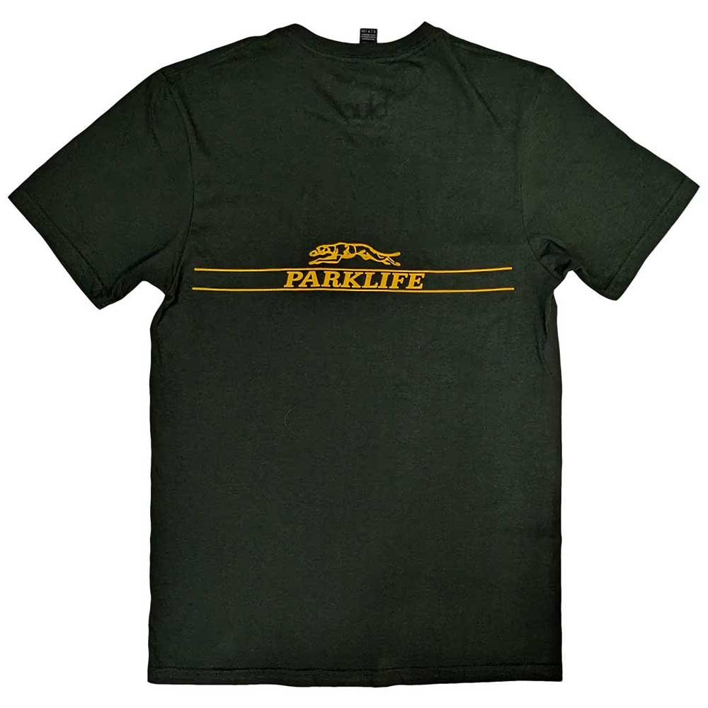 Blur Parklife Green Small T-Shirt - Image 2