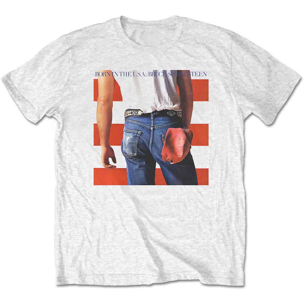 Bruce Springsteen Born In The USA White X-Large T-Shirt