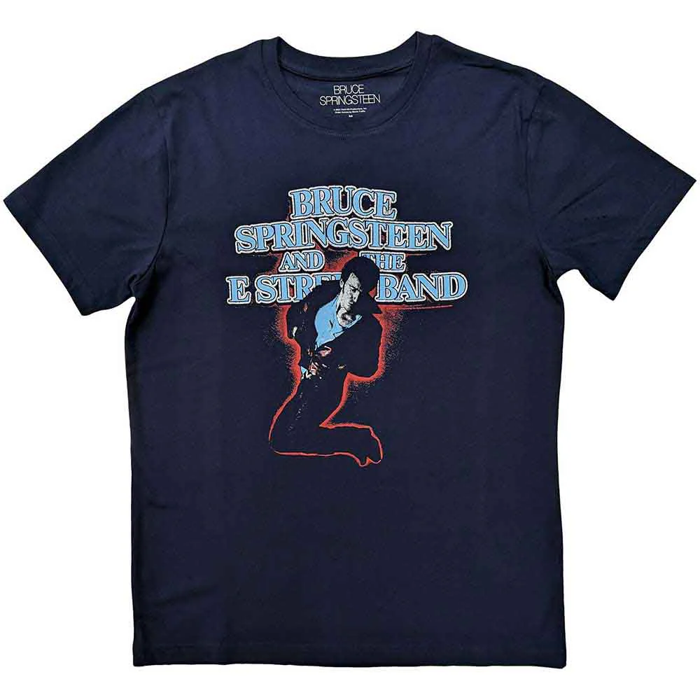 Bruce Springsteen The E-Street Band Navy Blue XX-Large T-Shirt