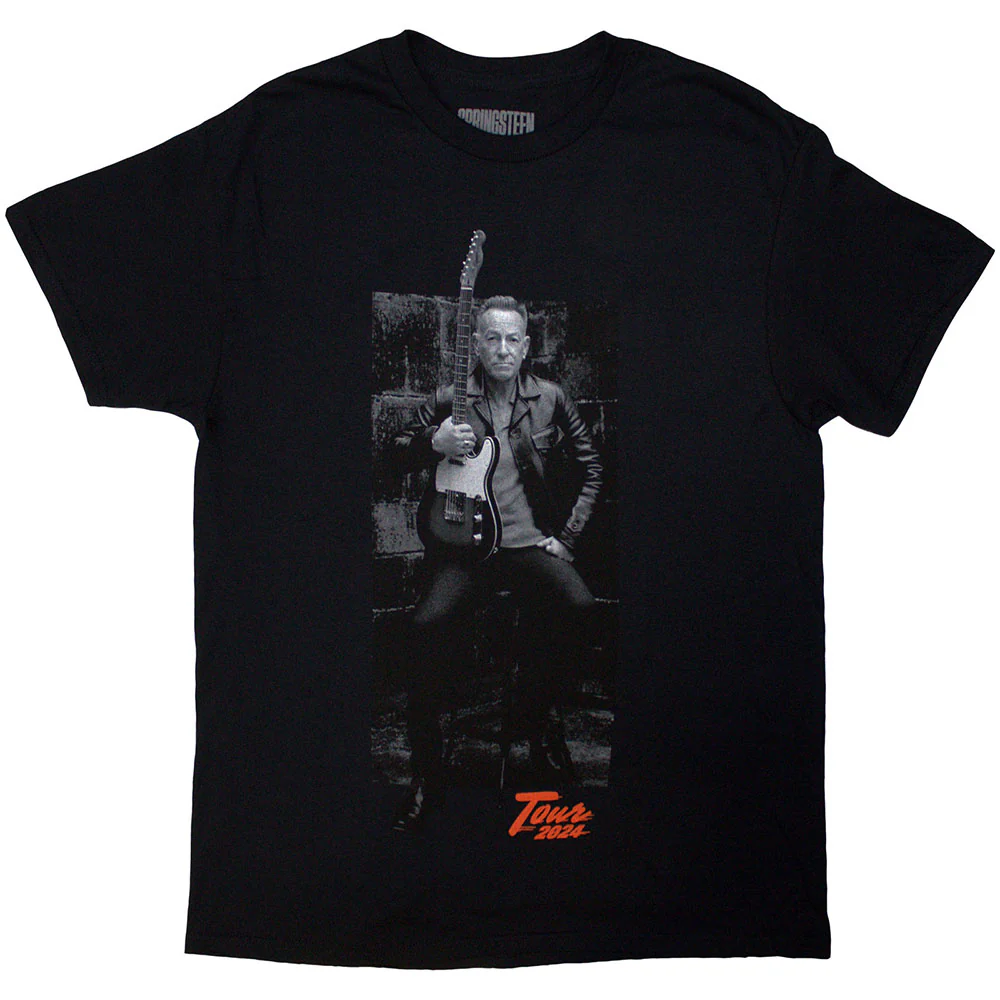 Bruce Springsteen Tour '24 Wheel Black X-Large T-Shirt