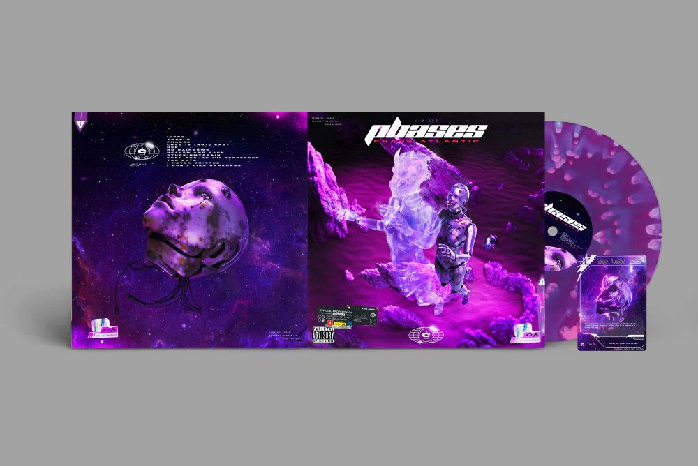 Chase Atlantic PHASES Vinyl LP Ghostly Purple & Pink Colour 2026