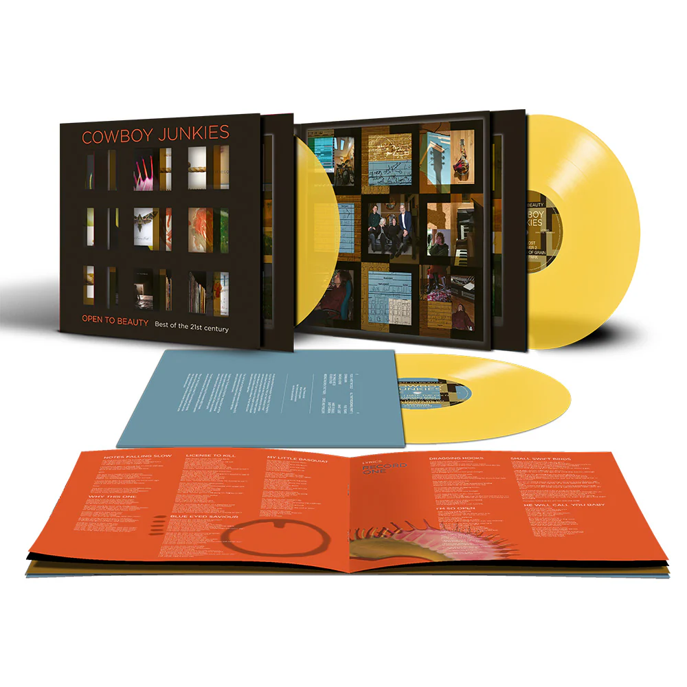 Cowboy Junkies Open to Beauty: Best of the 21st Century Vinyl LP Transparent Yellow Colour Due Out 15/05/26