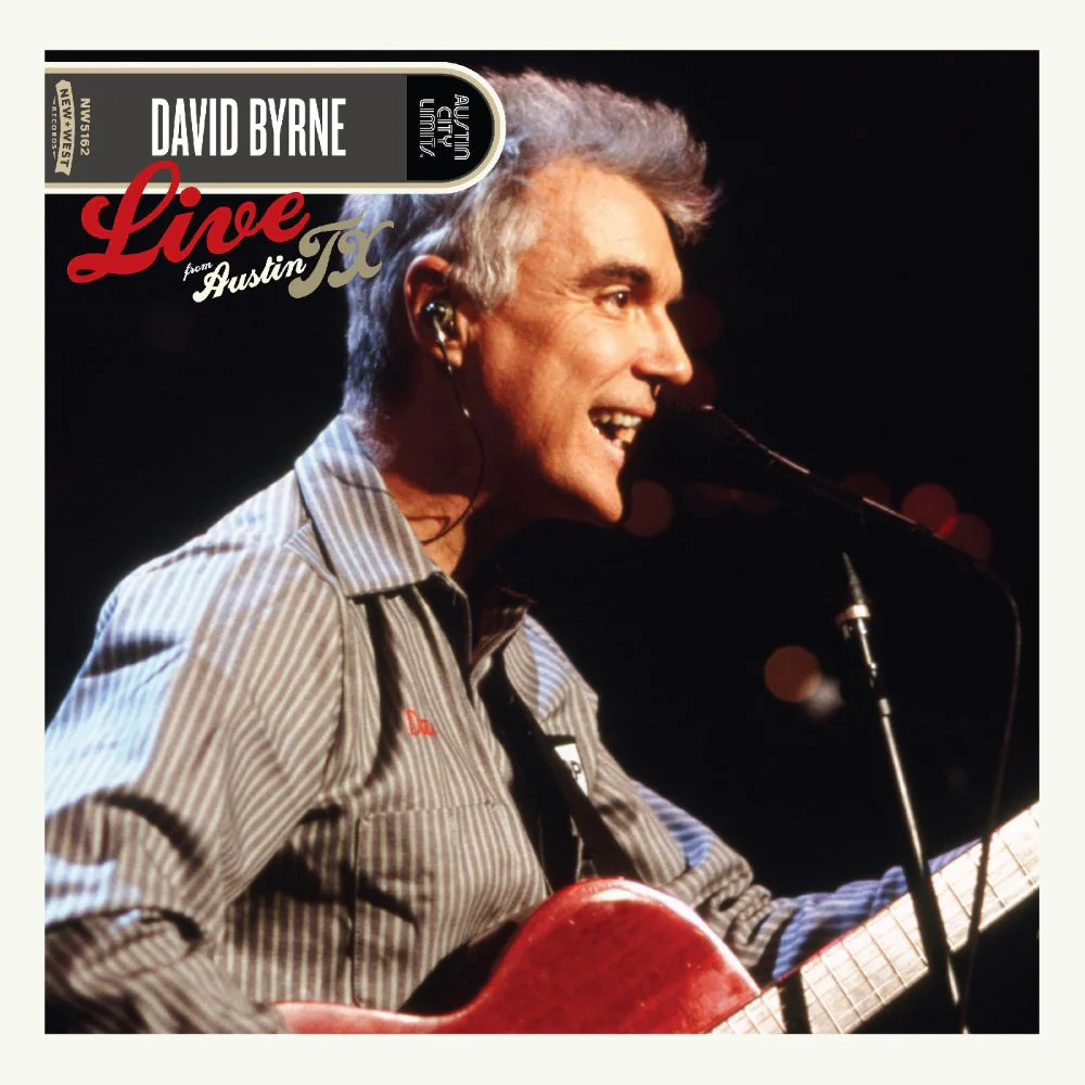 David Byrne Live From Austin, TX Vinyl LP Rose Marble Colour 2025