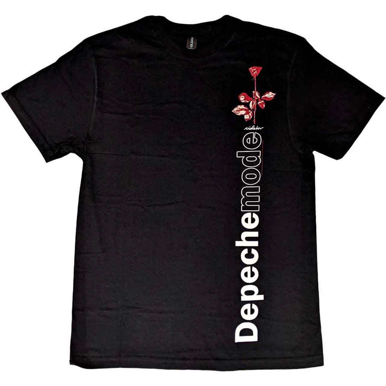Depeche Mode Violator Side Rose Black Small T-Shirt
