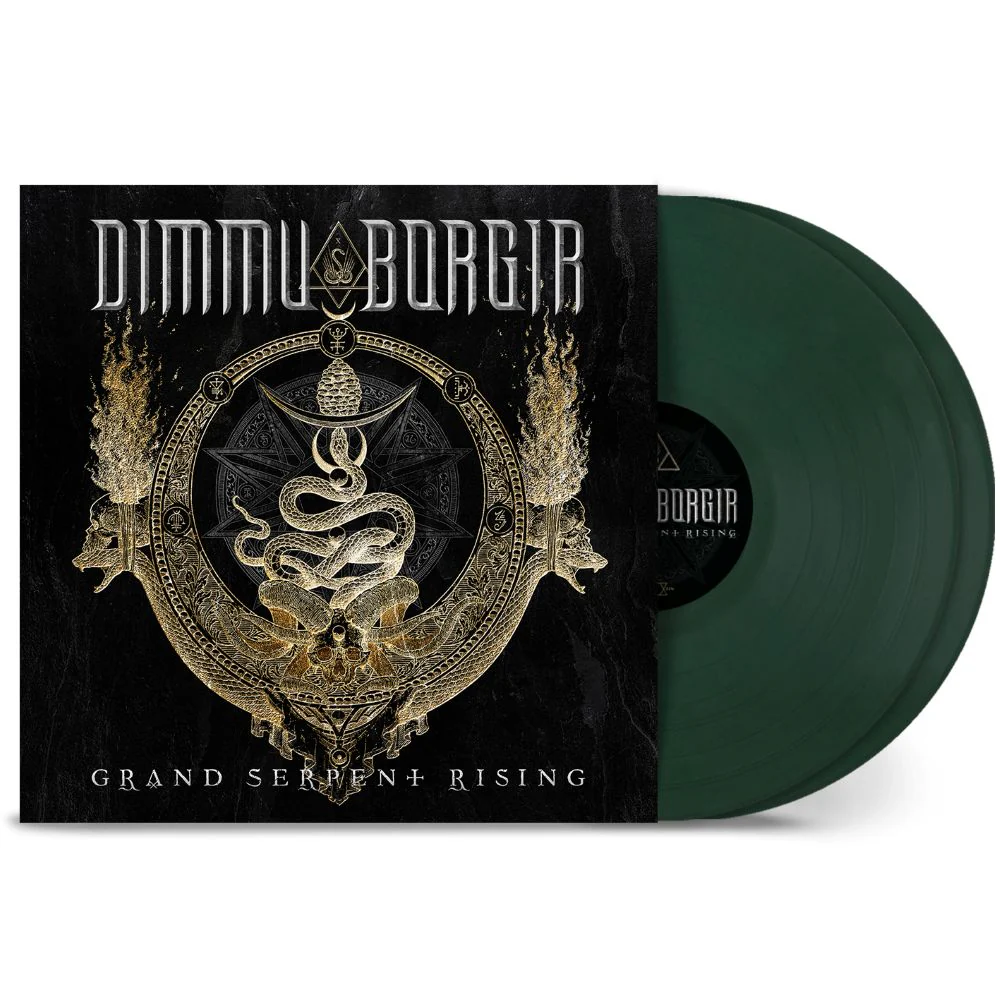 Dimmu Borgir Grand Serpent Rising Vinyl LP Dark Green Colour Due Out 22/05/26