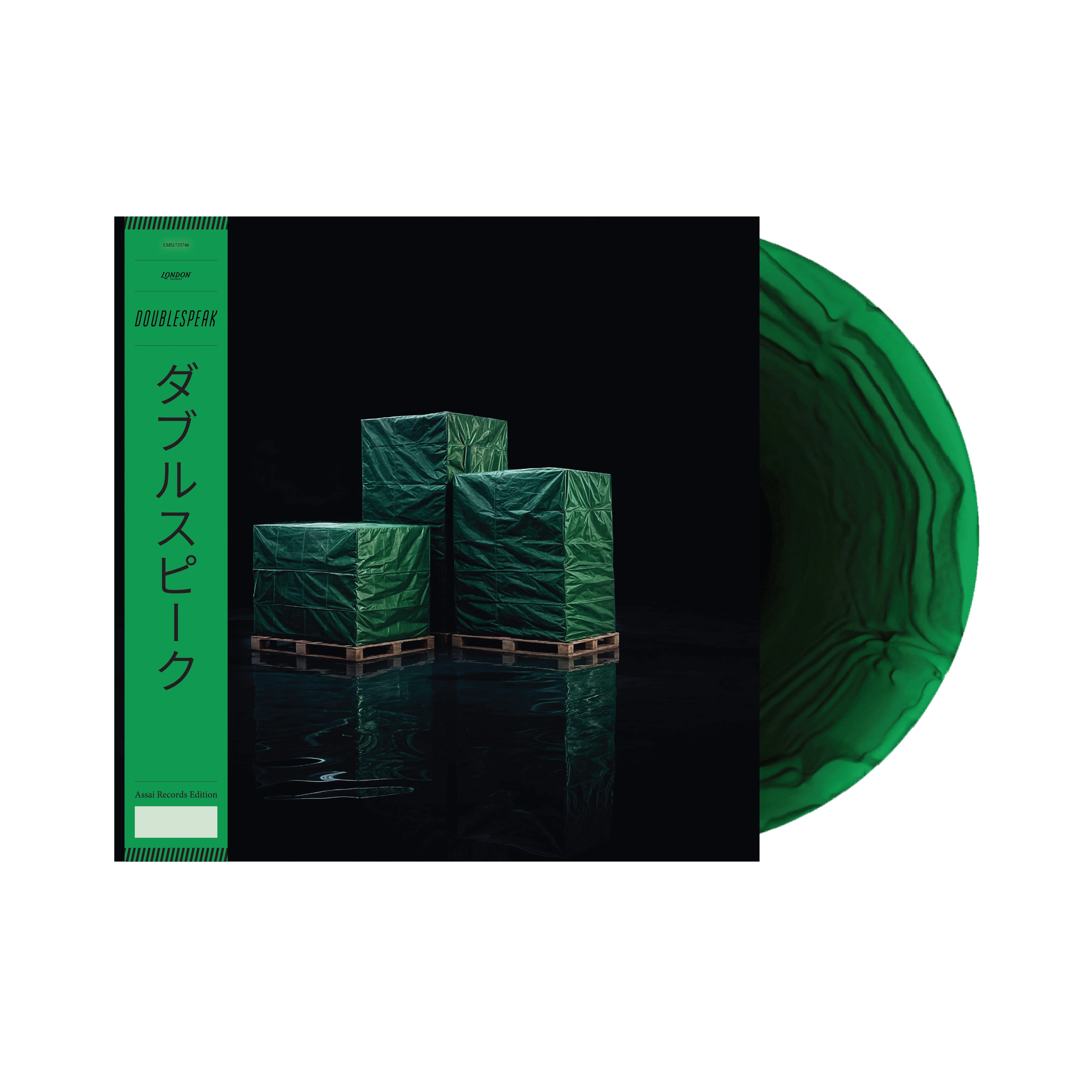 Doublespeak Doublespeak Vinyl LP Signed Assai Obi Edition Green & Black Ripple Colour 2026