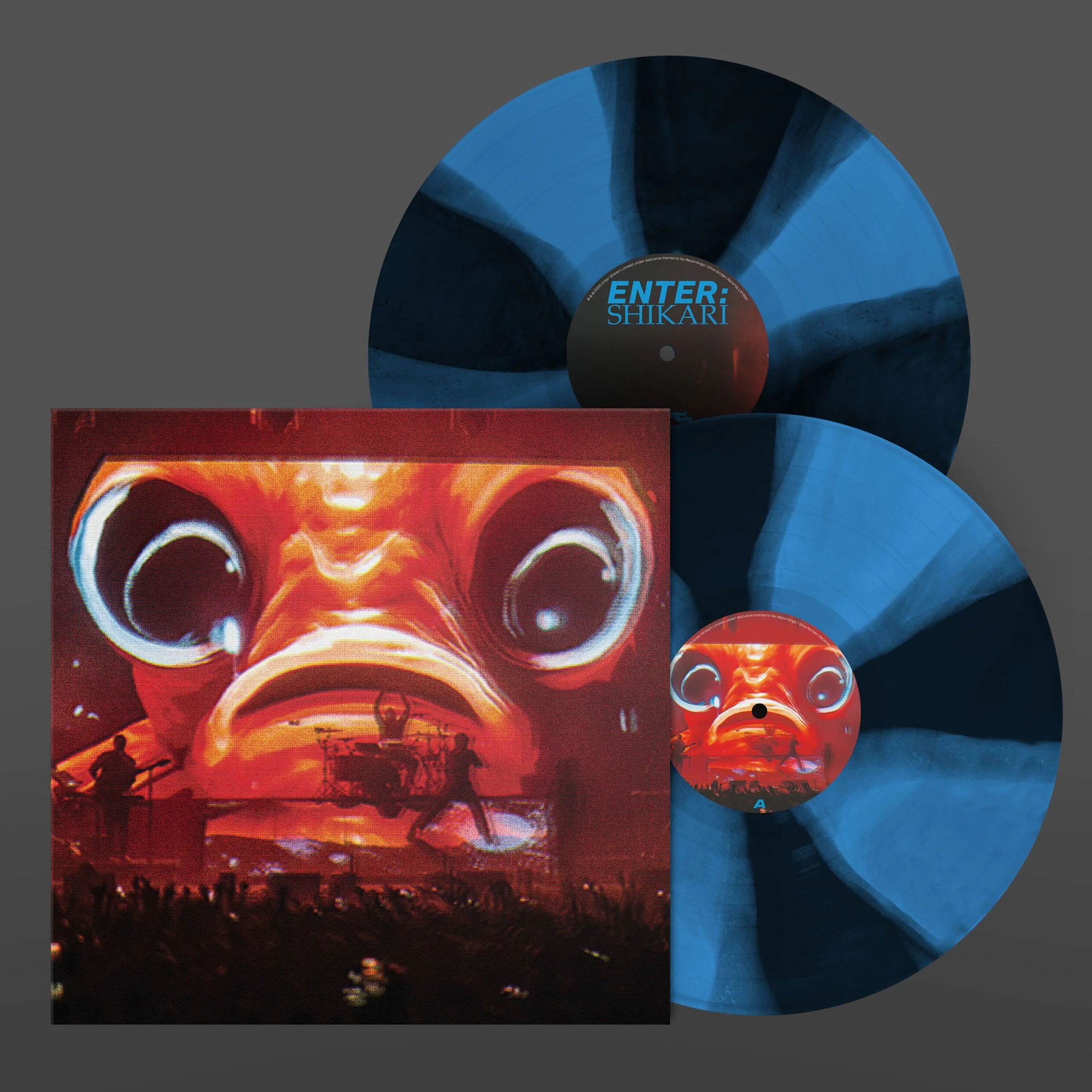 Enter Shikari Live At Wembley Vinyl LP Light Blue w/Black Cornetto Colour 2025