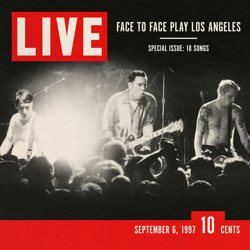 Face To Face Live Viny LP Due Out 08/05/26