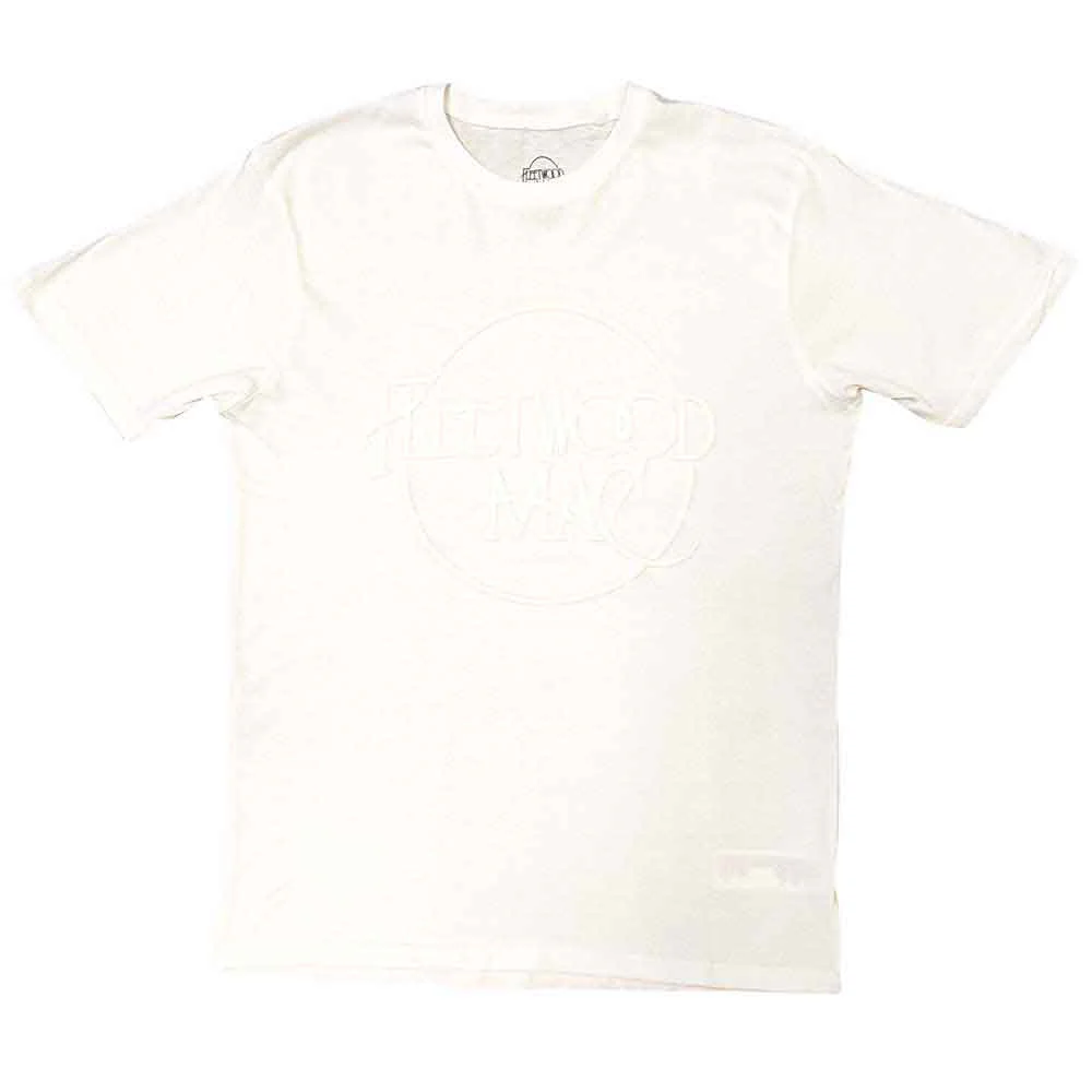 Fleetwood Mac Classic Logo Hi-Build White XX-Large T-Shirt