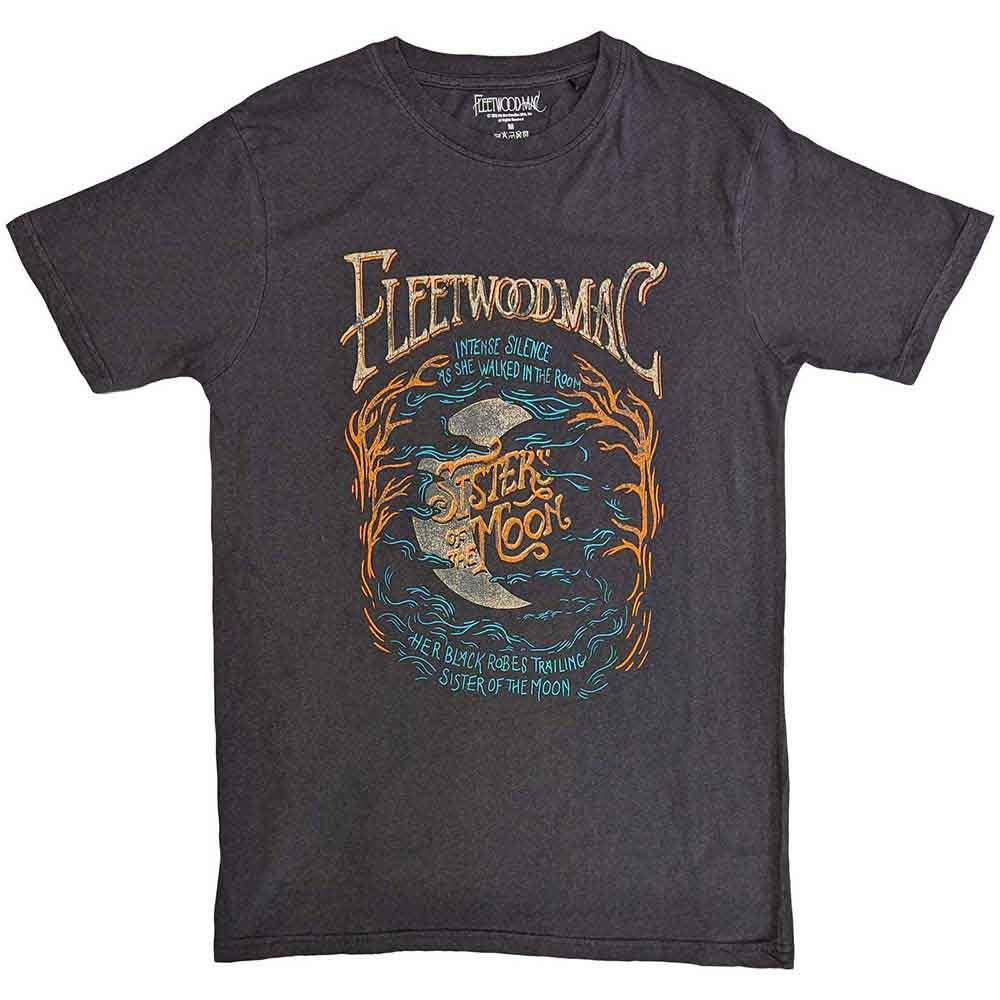 Fleetwood Mac Sisters Of The Moon Wash Black X-Large T-Shirt