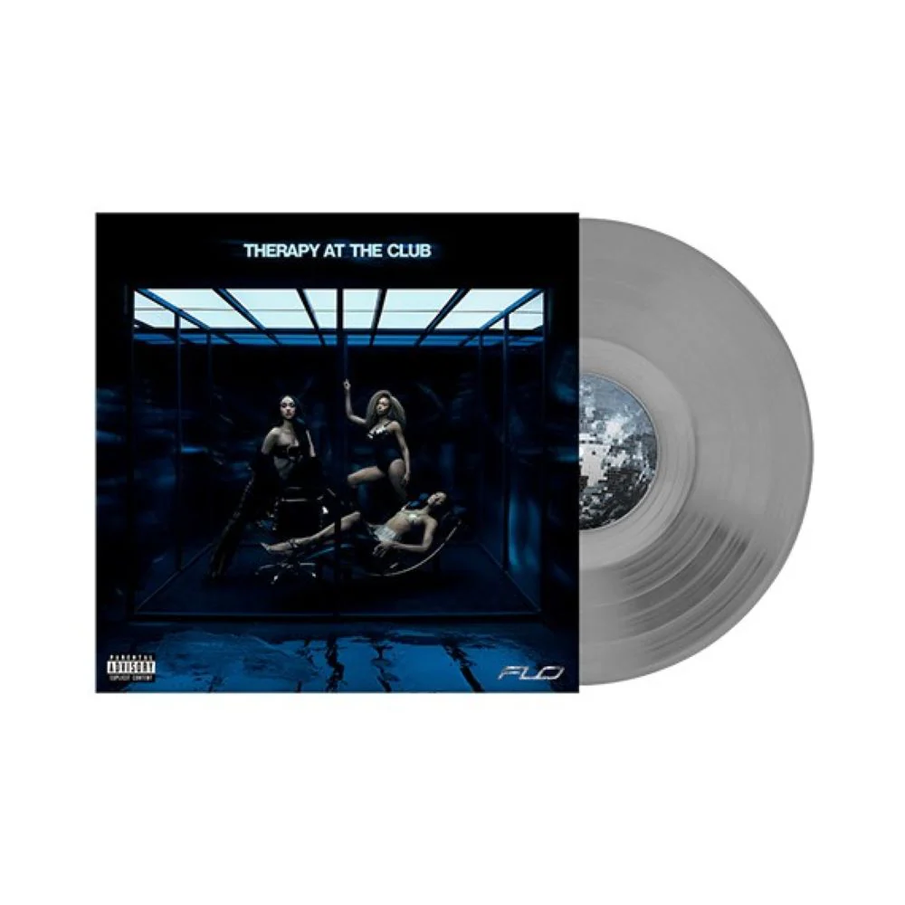 FLO Therapy At The Club Vinyl LP Indies 'The Glass' Transparent Colour Due Out 24/07/26