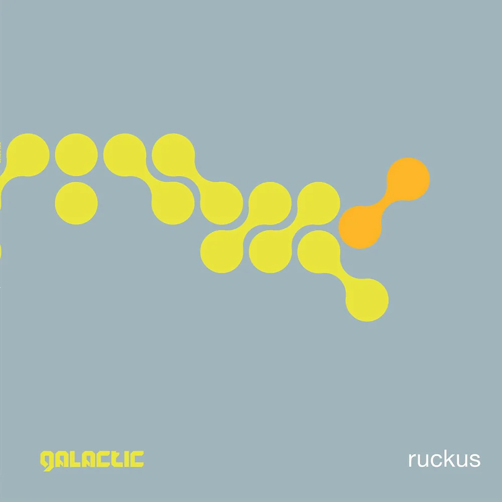 Galactic Ruckus Vinyl LP Yellow & Green Marble Colour