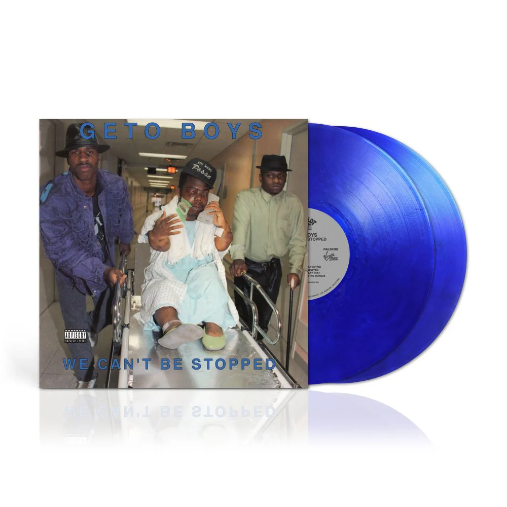 Geto Boys We Can't Be Stopped Vinyl LP Metallic Blue Colour Due Out 10/07/26