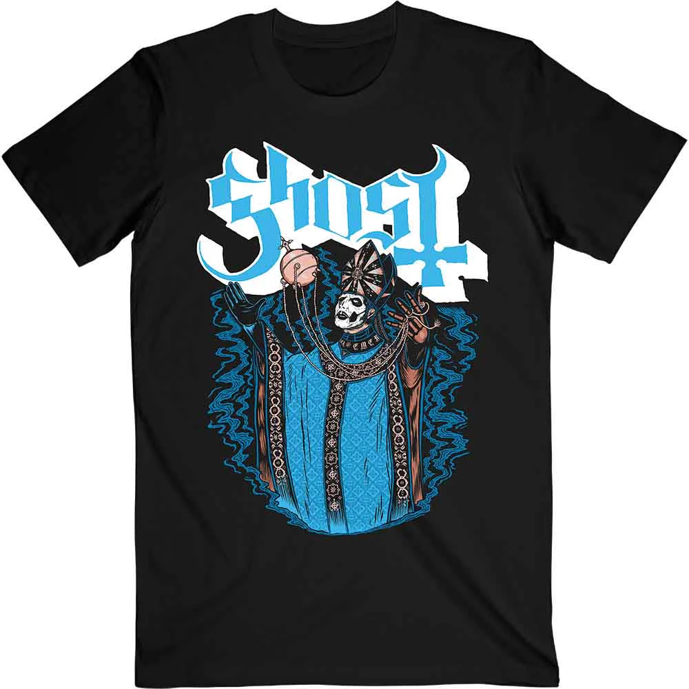 Ghost Levitation Black Small T-Shirt