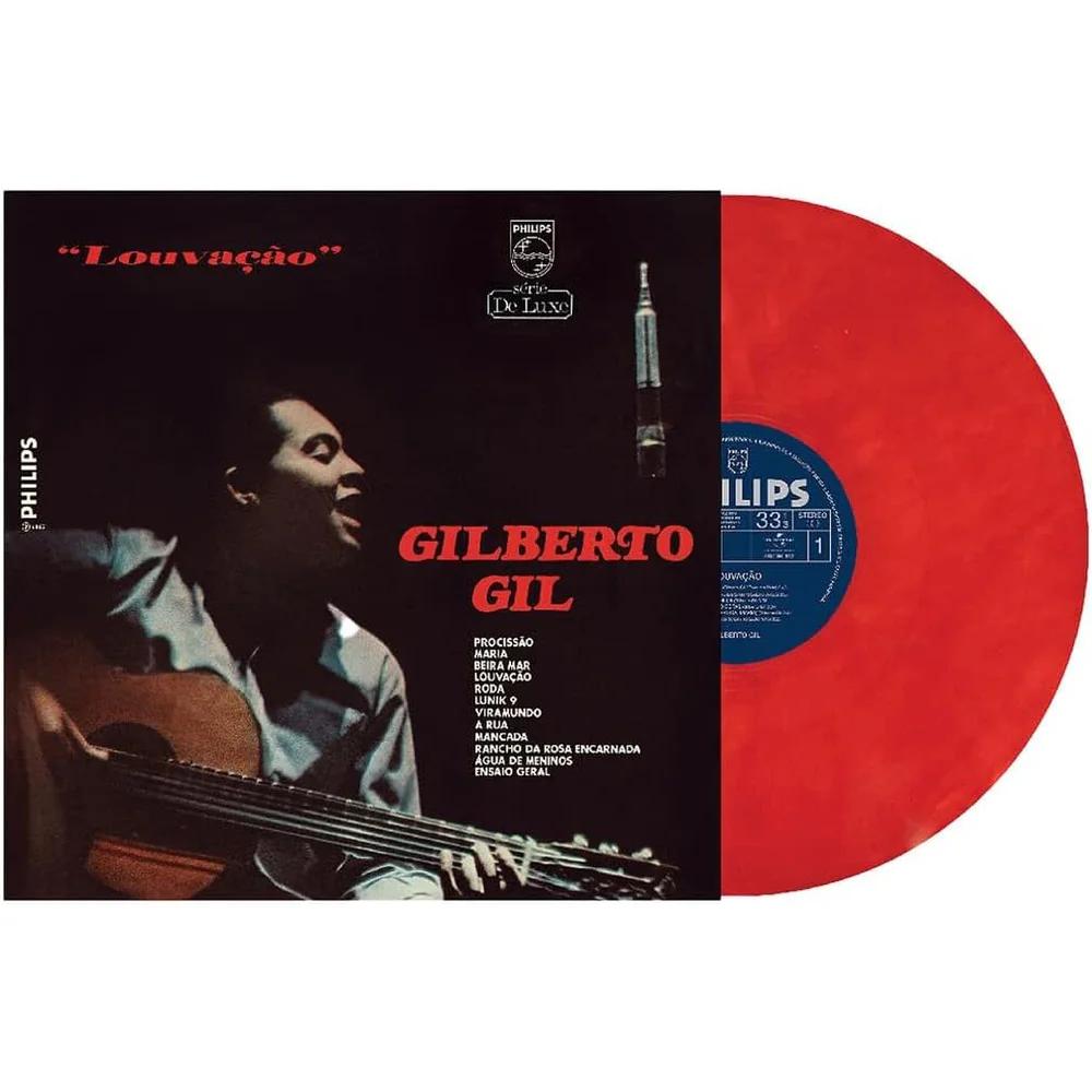 Gilberto Gil Louvao Vinyl LP Red Colour Due Out 08/05/26