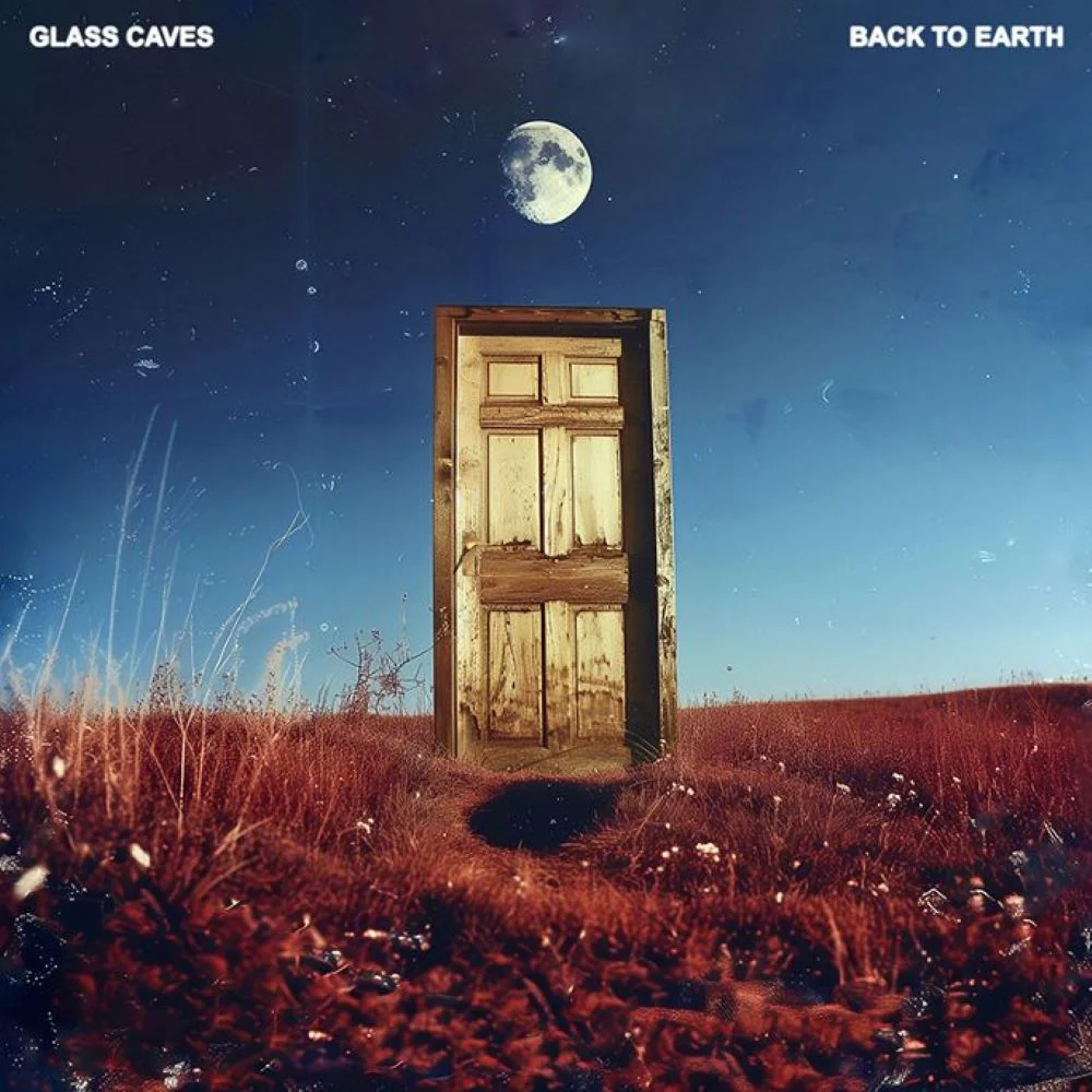 GLASS CAVES Back To Earth Vinyl LP Indies 'Telescope Lens' Transparent Colour 2025