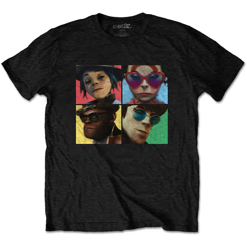 Gorillaz Humanz Black XX-Large T-Shirt
