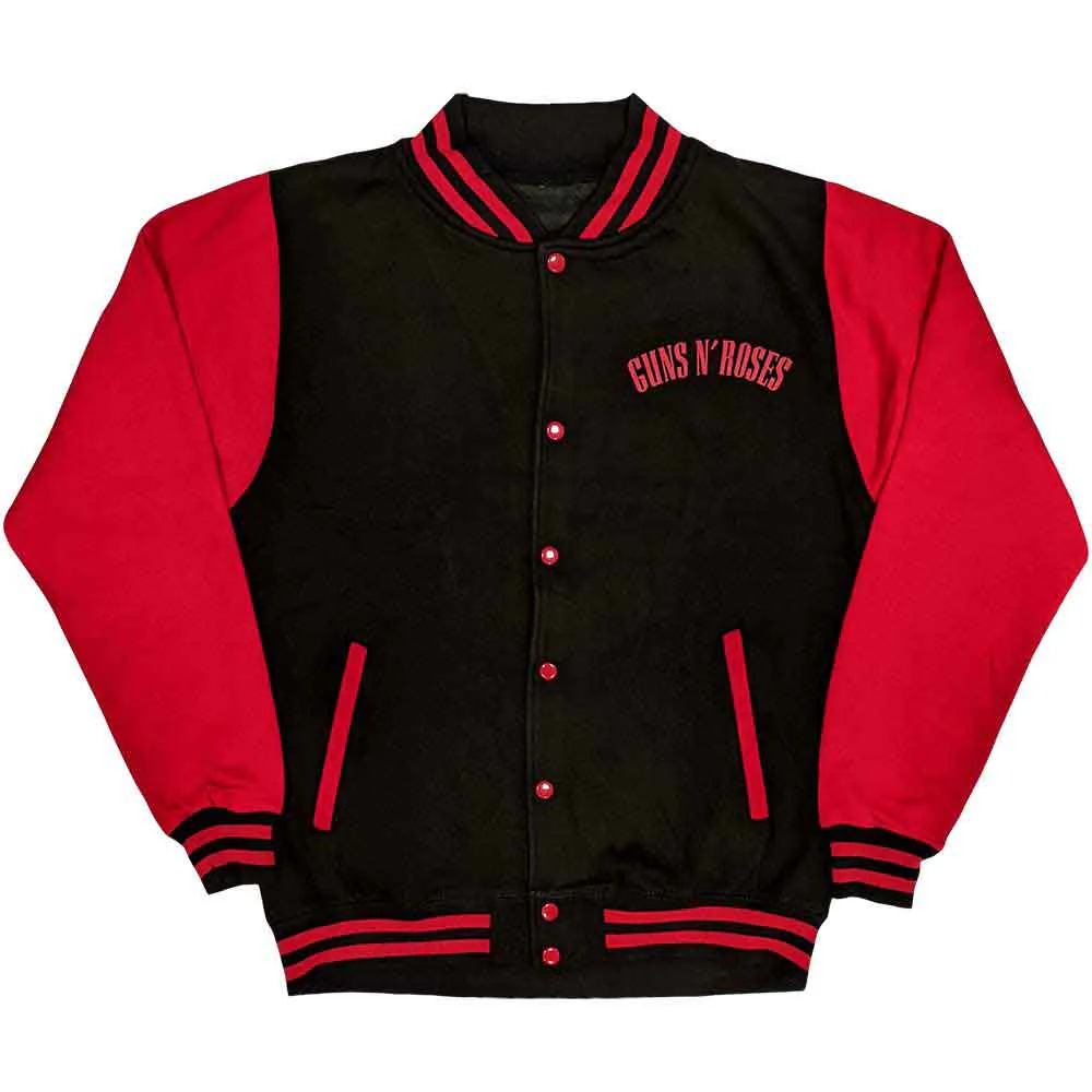 Guns N Roses Black & Red X-Large Varsity Jacket
