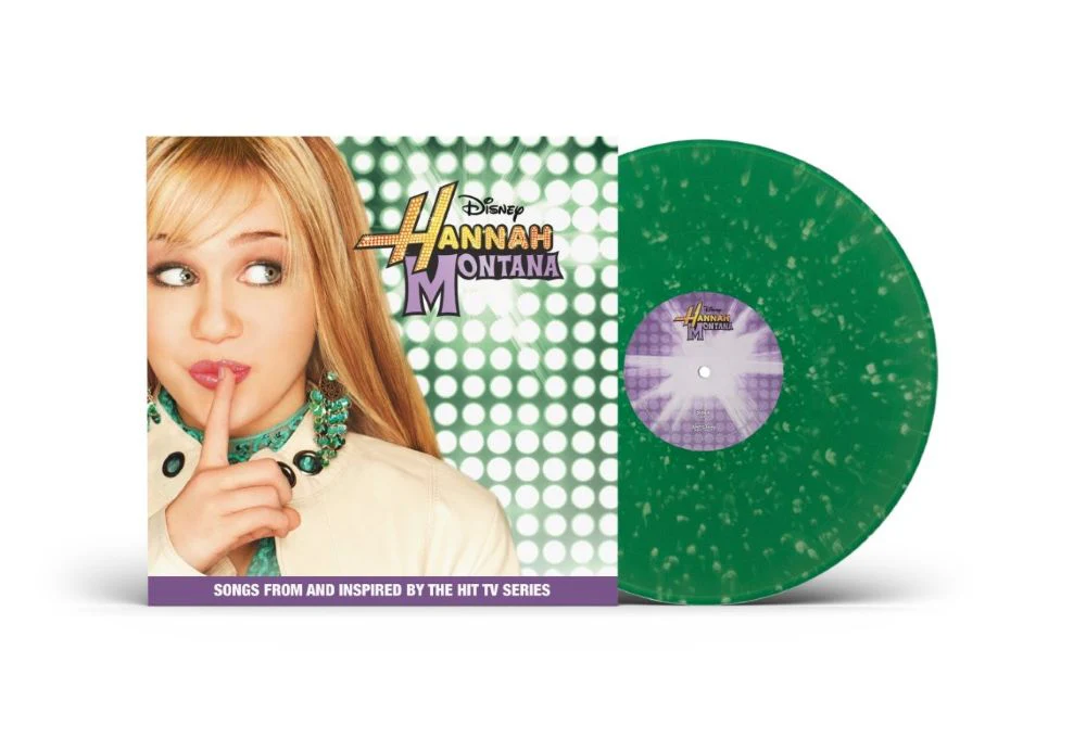 Hannah Montana (Self Titled) Vinyl LP Green Splatter Colour 2026 - Image 2
