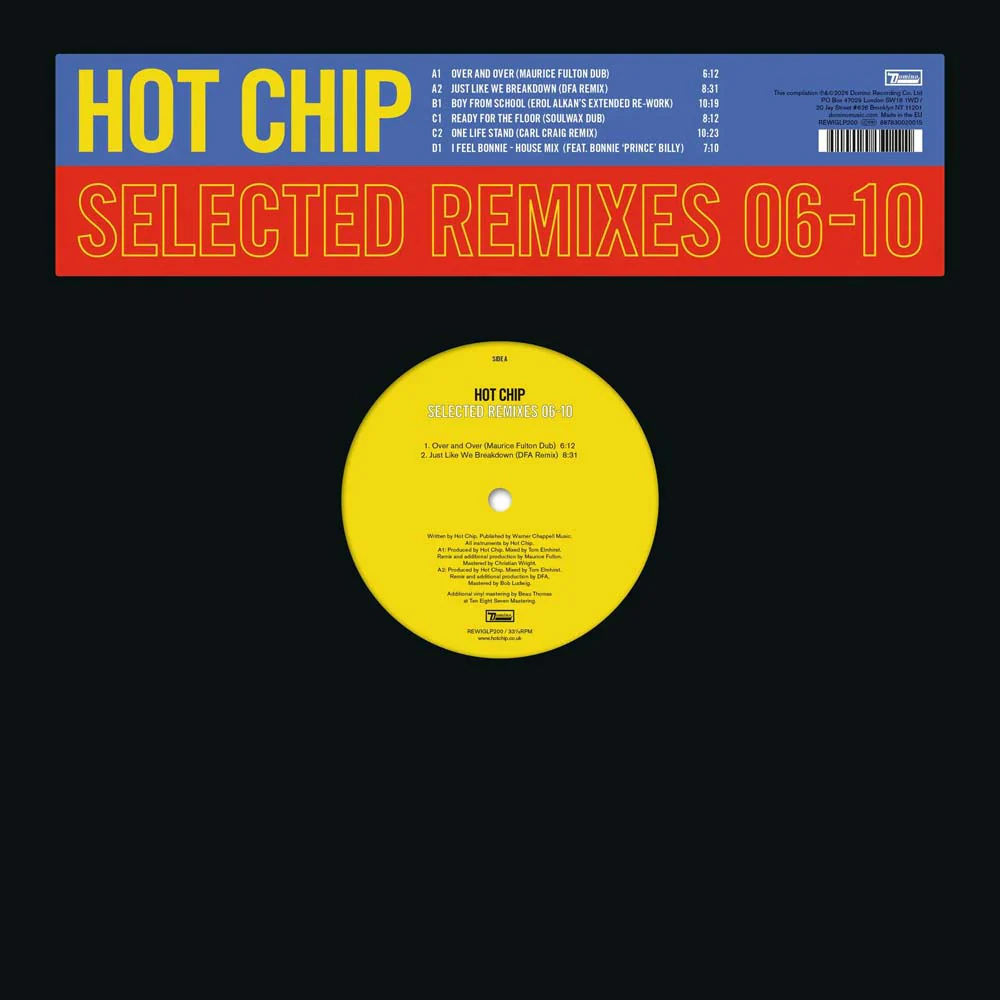 Hot Chip Selected Remixes 06-10 Vinyl LP RSD 2026