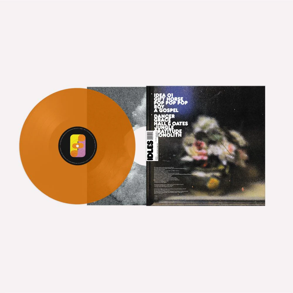 IDLES TANGK Vinyl LP Orange Colour 2024 - Image 2