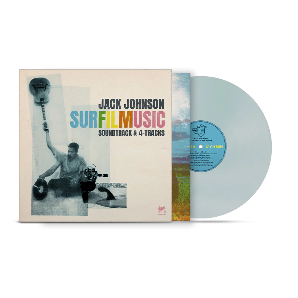 Jack Johnson SURFILMUSIC Vinyl LP Soda Pop Bottle Blue Colour Due Out 05/05/26