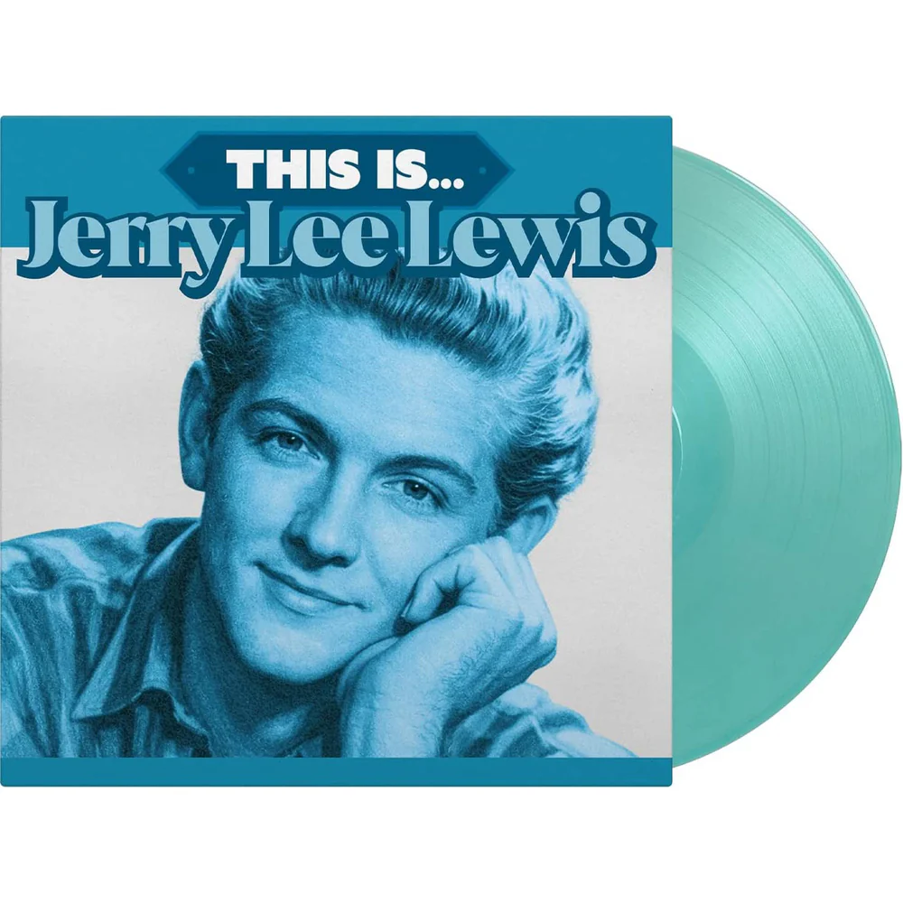 Jerry Lee Lewis This Is... Vinyl LP Turquoise Solid Colour Due Out 15/05/26