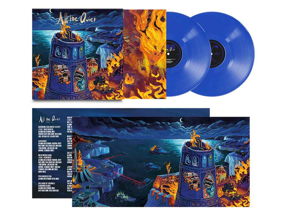 Joe Armon-Jones All The Quiet (Part II) Vinyl LP Transparent Blue Colour 2025 - Image 2
