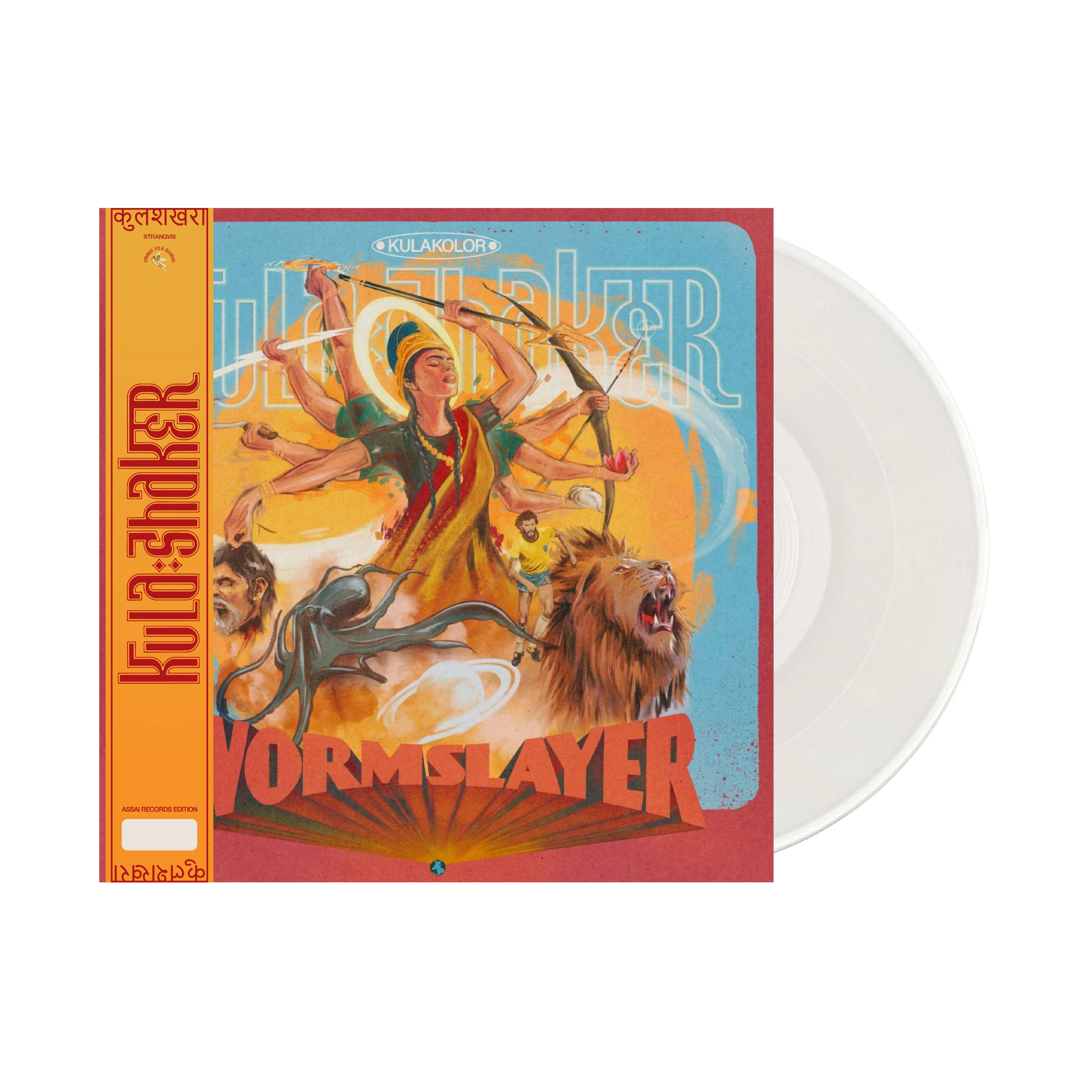 Kula Shaker Wormslayer Vinyl LP Signed Assai Obi Edition Crystal Clear Colour 2026 - Image 2