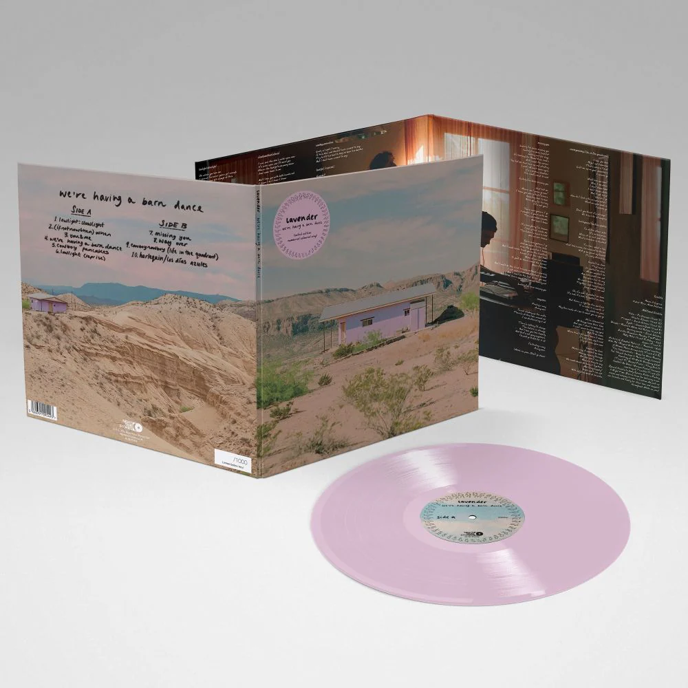 lavender we're having a barn dance Vinyl LP Lilac Colour 2025