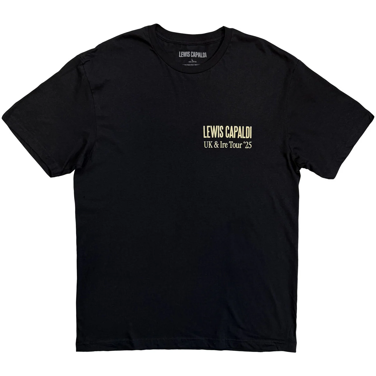Liam Capaldi Flowers UK Tour '25 Black X-Large T-Shirt