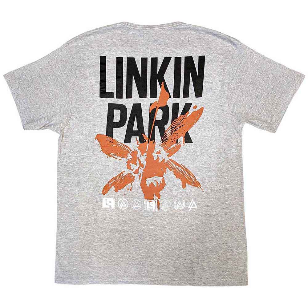 Linkin Park Soldier Icons Grey X-Large T-Shirt - Image 2