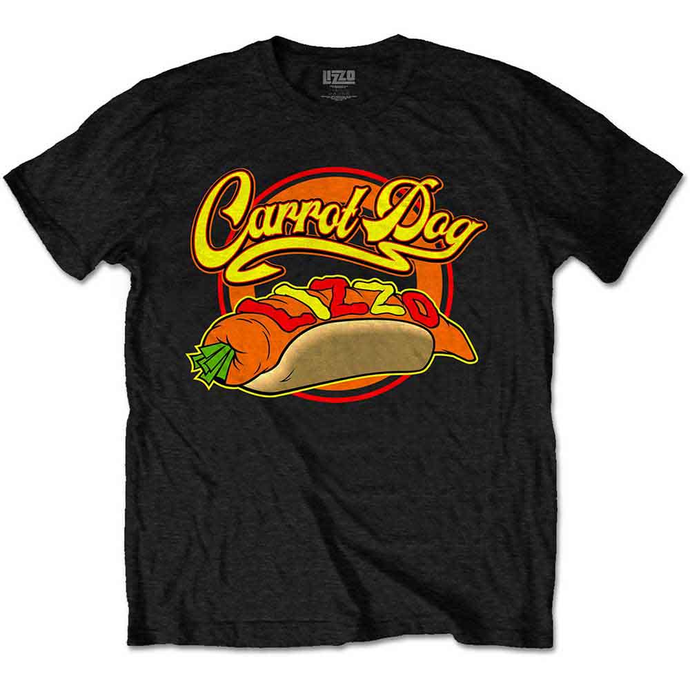Lizzo Carrot Glizzy Black Large T-Shirt