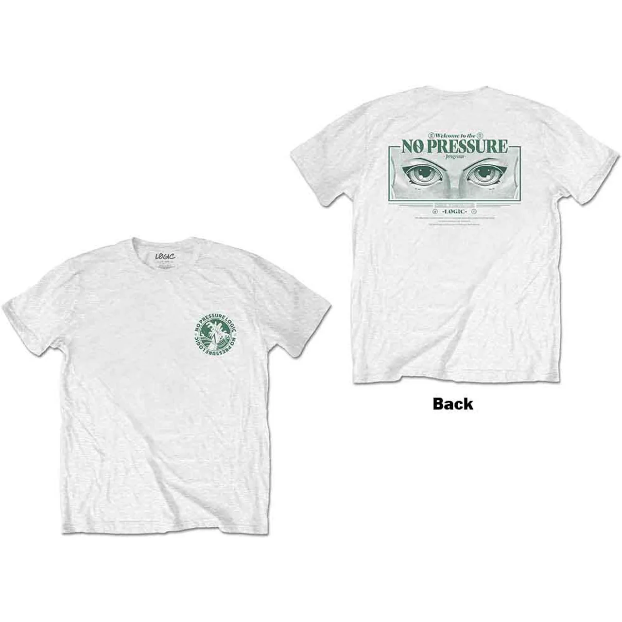 Logic Thalia White X-Large T-Shirt - Image 3