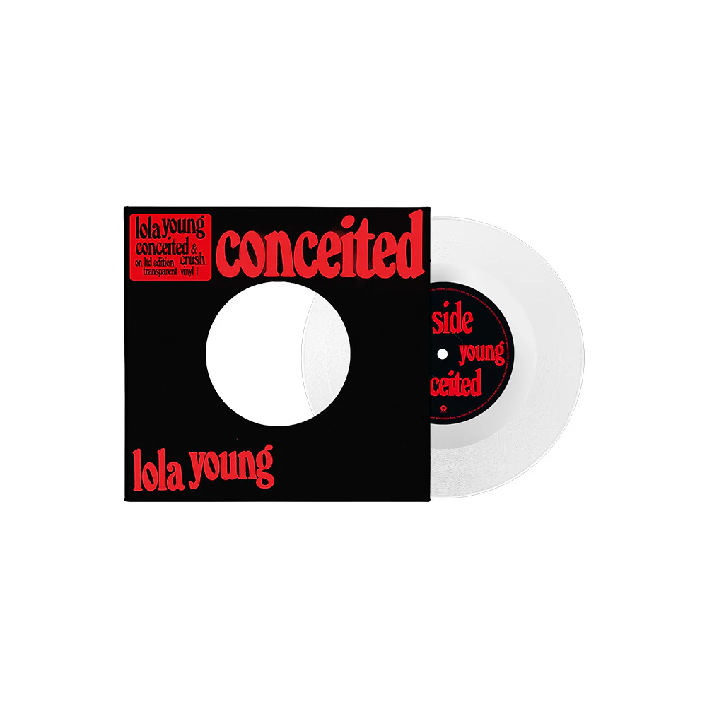 Lola Young Conceited 7" Vinyl Single Transparent Colour 2025